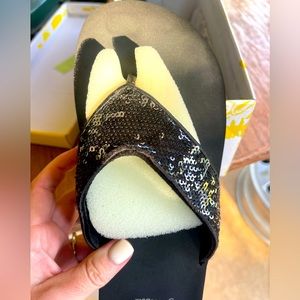 Yellow Box Flip Flops